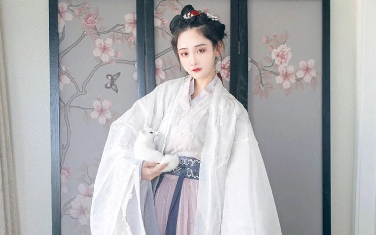 Simple Beautiful Hanfu Hairstyle for You