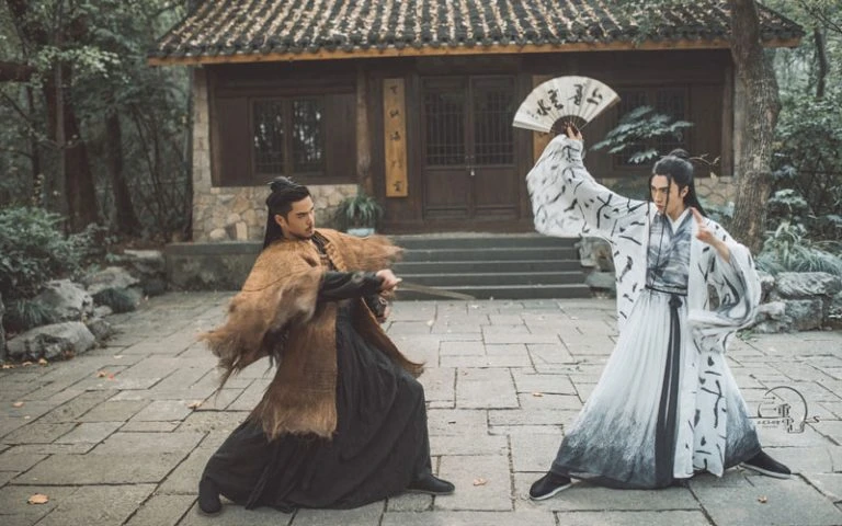 Man Hero and Kungfu Costume