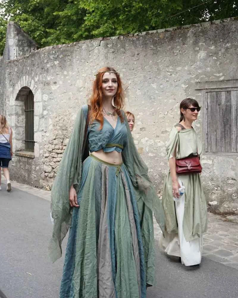 A Costume Feast——Hanfu in the Medieval Festival of Provence