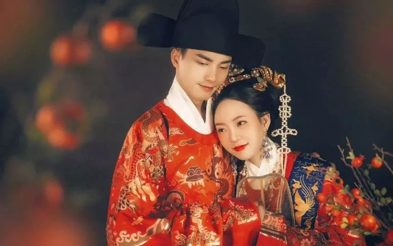 Sweet Record of Traditional Wedding in Hanfu