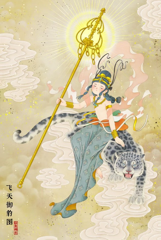 The Modern Illustration Meets the Traditional Chinese Culture Clothing