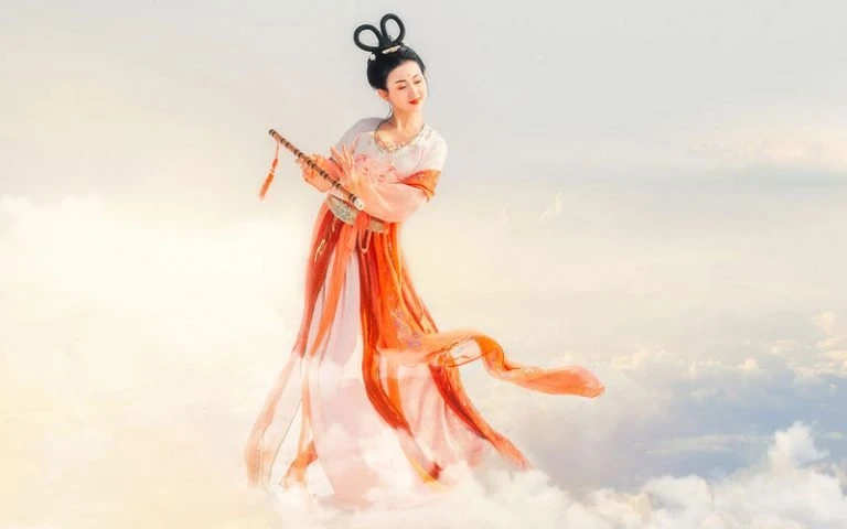 Chinese long dress