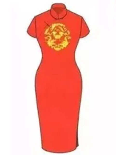 Chinese Cheongsam Dress is the Beauty of-One Traditional Costume