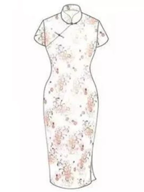 Chinese Cheongsam Dress is the Beauty of-One Traditional Costume