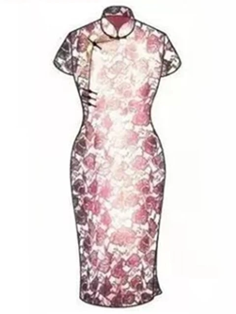 Chinese Cheongsam Dress is the Beauty of-One Traditional Costume