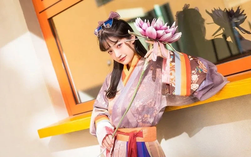 Beautiful Chinese Traditional Dress for Girl of 12 Constellations