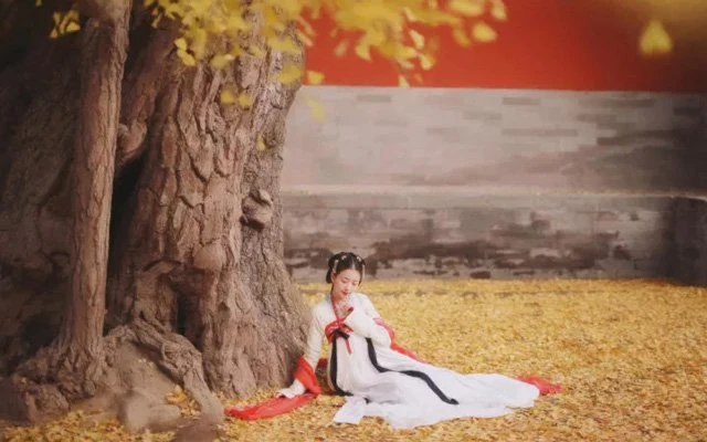 Perfect Combination of Hanfu Clothing & Beautiful Scenery