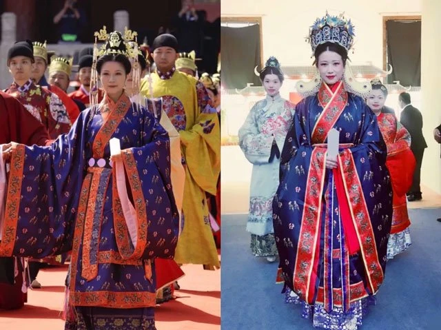 Detail of Song Dynasty Empress Costumes – Hanfu Culture