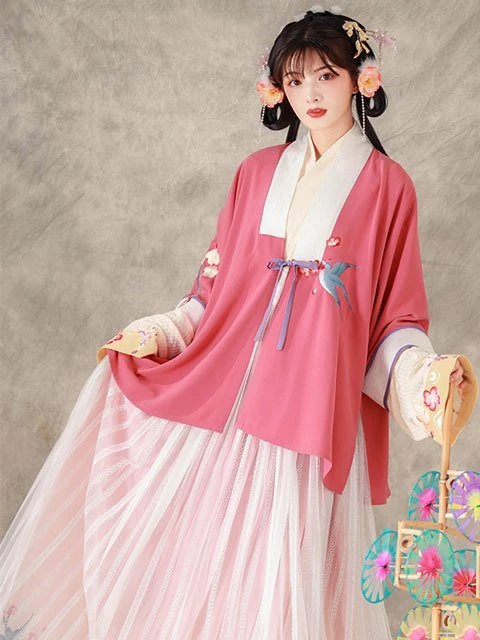 10 Traditional Chinese Colors & 4 Patterns Applied to Hanfu