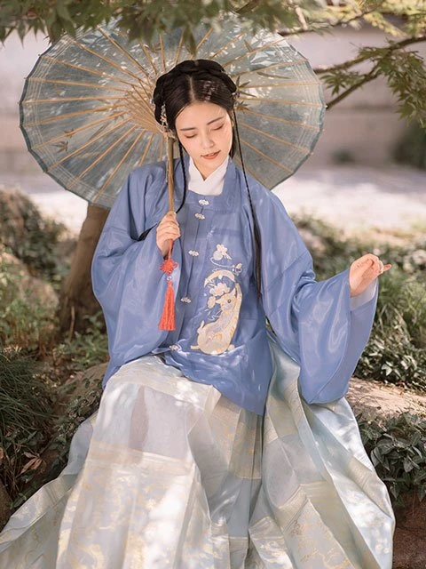 10 Traditional Chinese Colors & 4 Patterns Applied to Hanfu