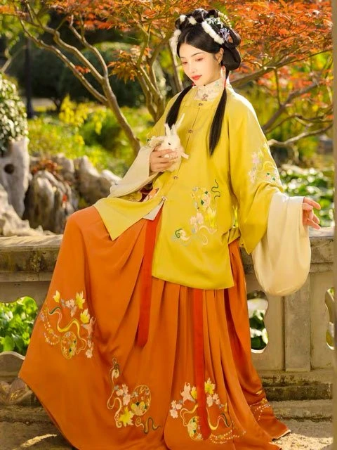 10 Traditional Chinese Colors & 4 Patterns Applied to Hanfu