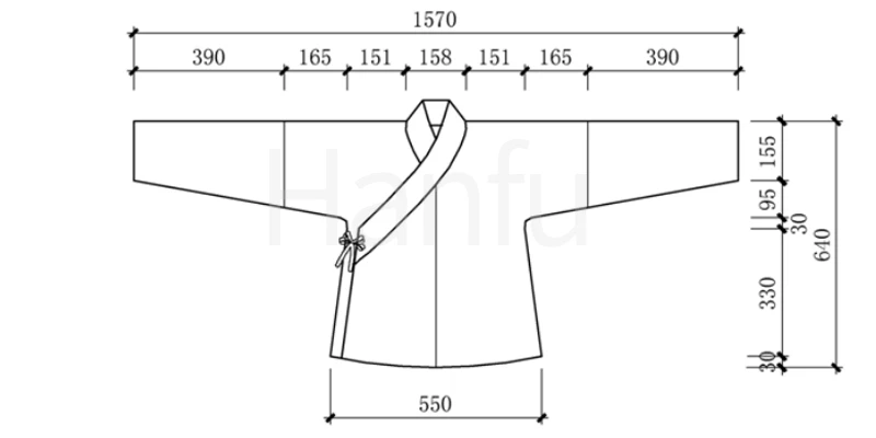 Hanfu Making(1) - Zhongyi Cutting & Sewing Patterns