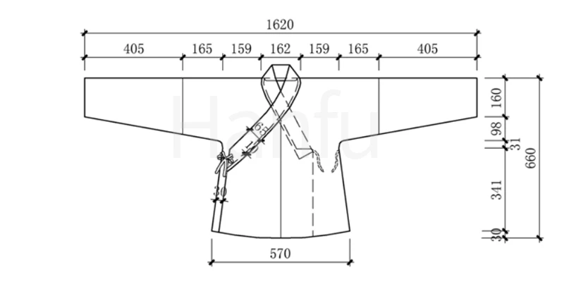 Hanfu Making(1) - Zhongyi Cutting & Sewing Patterns