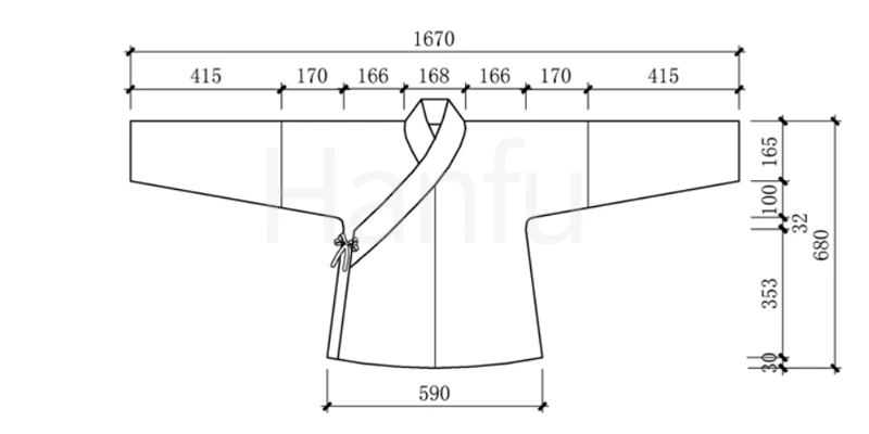 Hanfu Making(1) - Zhongyi Cutting & Sewing Patterns