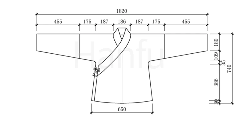 Hanfu Making(1) - Zhongyi Cutting & Sewing Patterns