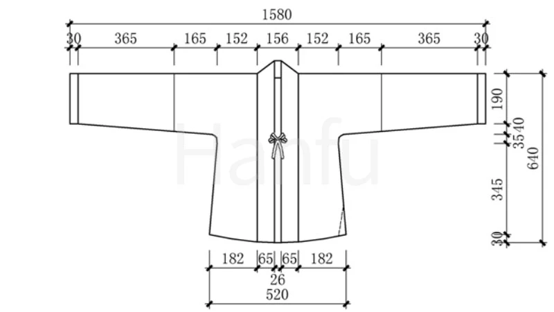 Hanfu Making(3) - Ruqun Cutting & Sewing Patterns