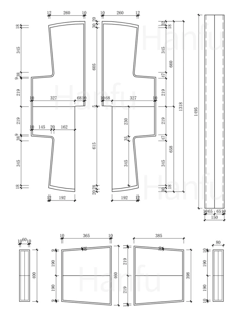 Hanfu Making(3) - Ruqun Cutting & Sewing Patterns
