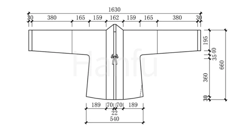 Hanfu Making(3) - Ruqun Cutting & Sewing Patterns
