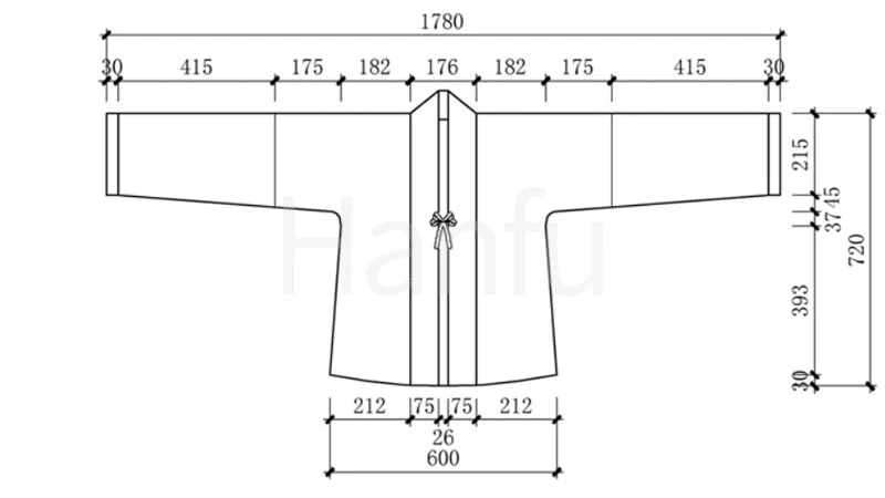 Hanfu Making(3) - Ruqun Cutting & Sewing Patterns