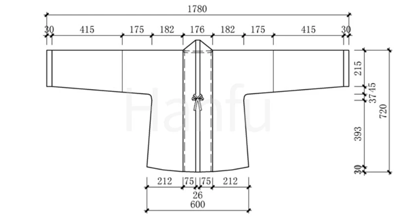 Hanfu Making(3) - Ruqun Cutting & Sewing Patterns
