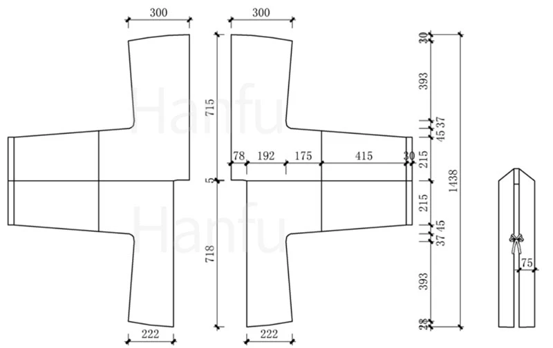 Hanfu Making(3) - Ruqun Cutting & Sewing Patterns