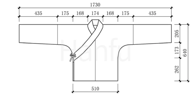 Hanfu Making(3) - Ruqun Cutting & Sewing Patterns