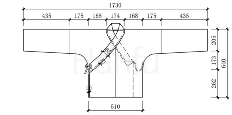Hanfu Making(3) - Ruqun Cutting & Sewing Patterns