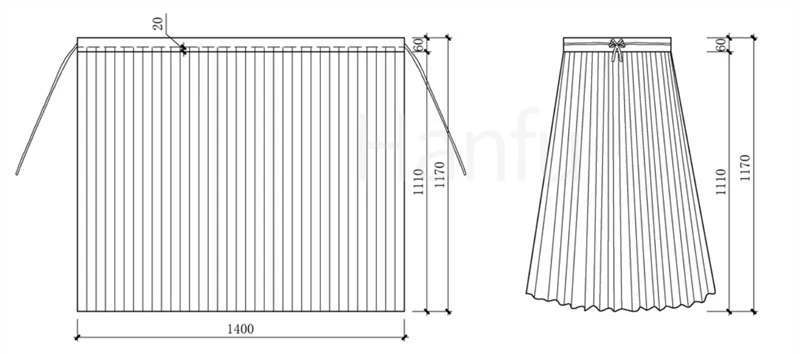 Hanfu Making(3) - Ruqun Cutting & Sewing Patterns