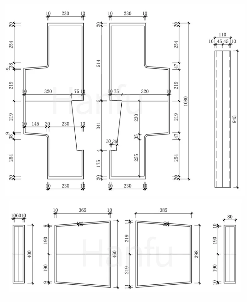Hanfu Making(3) - Ruqun Cutting & Sewing Patterns