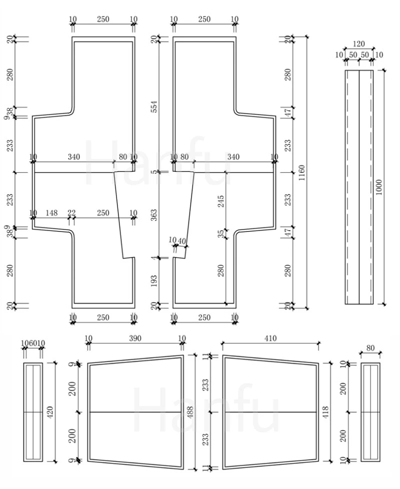 Hanfu Making(3) - Ruqun Cutting & Sewing Patterns