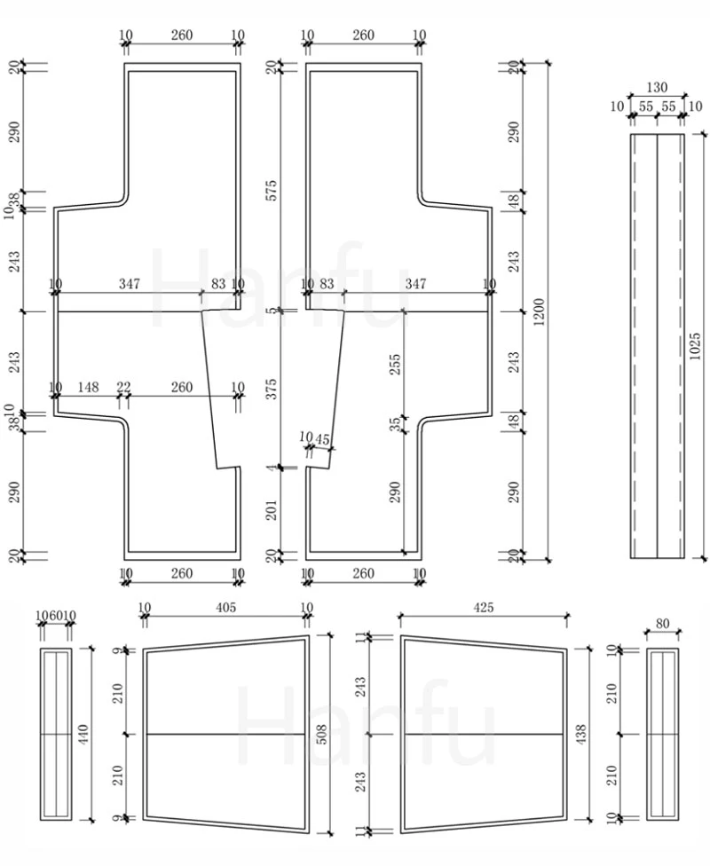 Hanfu Making(3) - Ruqun Cutting & Sewing Patterns