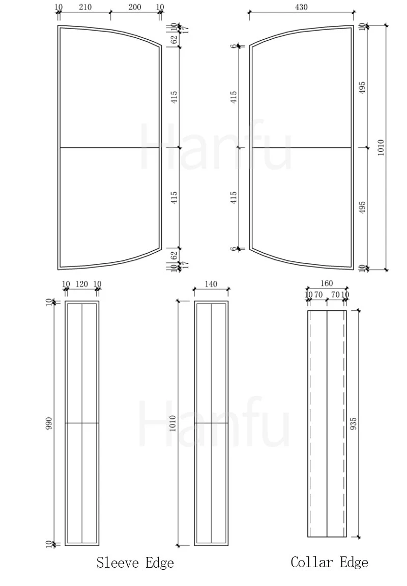 Hanfu Making(4) - Beizi Cutting & Sewing Patterns