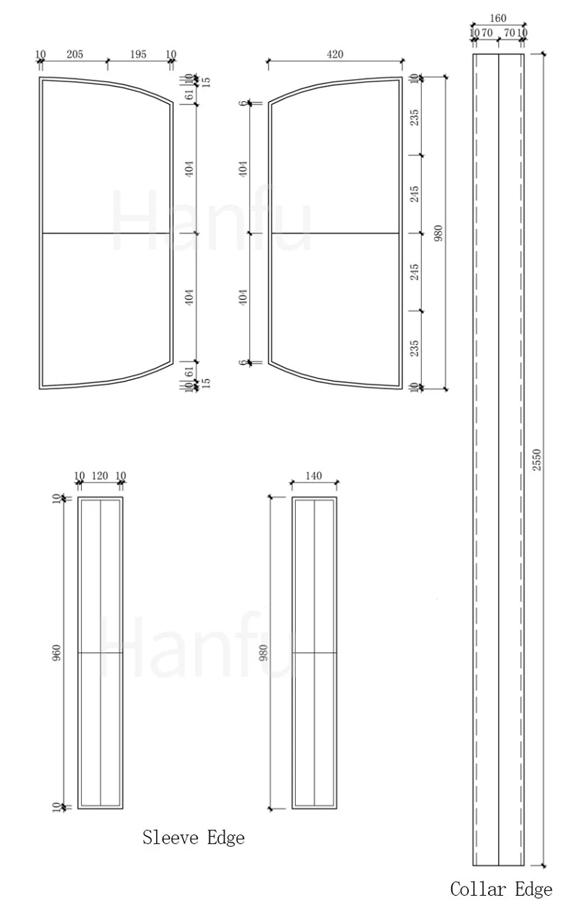 Hanfu Making(4) - Beizi Cutting & Sewing Patterns