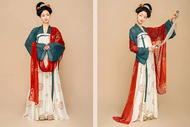 History of Chinese Dress: Kaleidoscope of Tang Costume