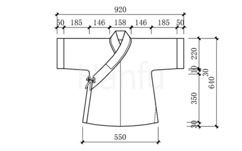 Hanfu Making(7) - Banbi Cutting & Sewing Patterns