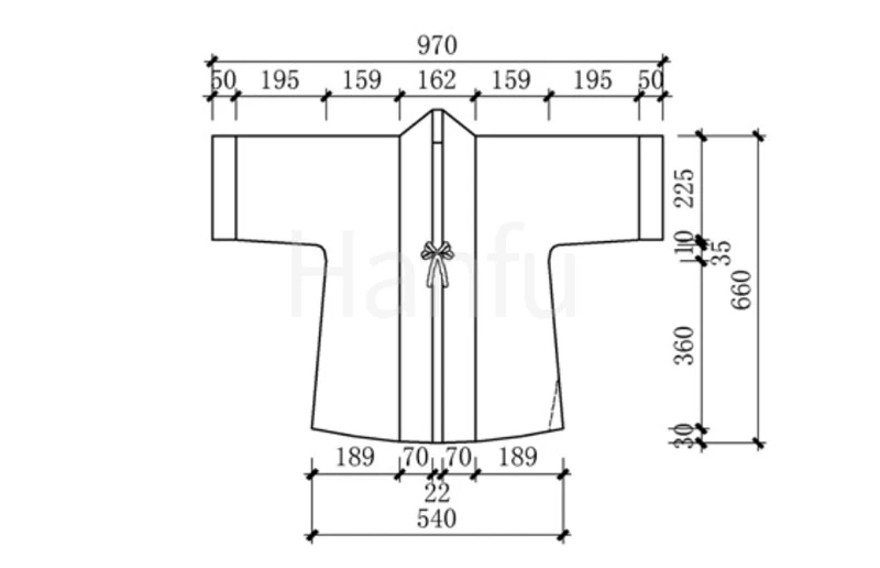 Hanfu Making(7) - Banbi Cutting & Sewing Patterns