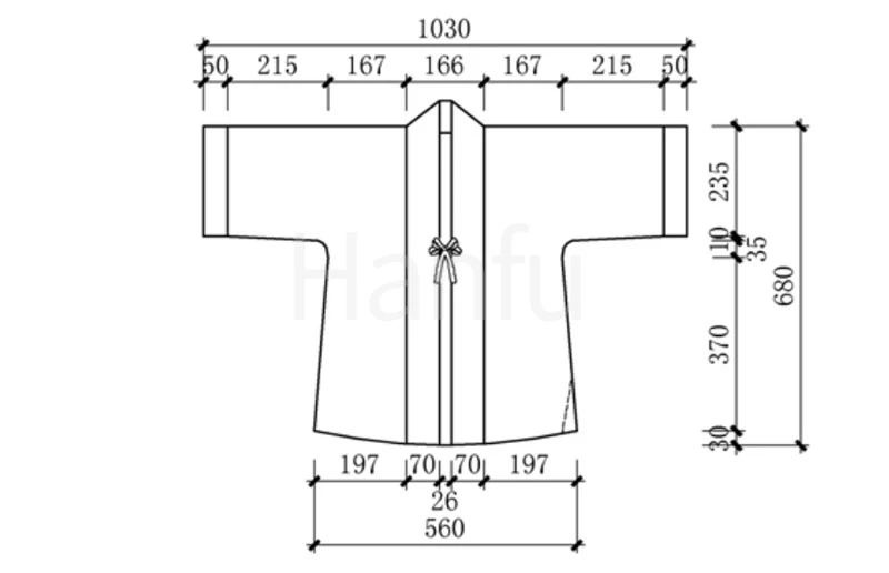 Hanfu Making(7) - Banbi Cutting & Sewing Patterns