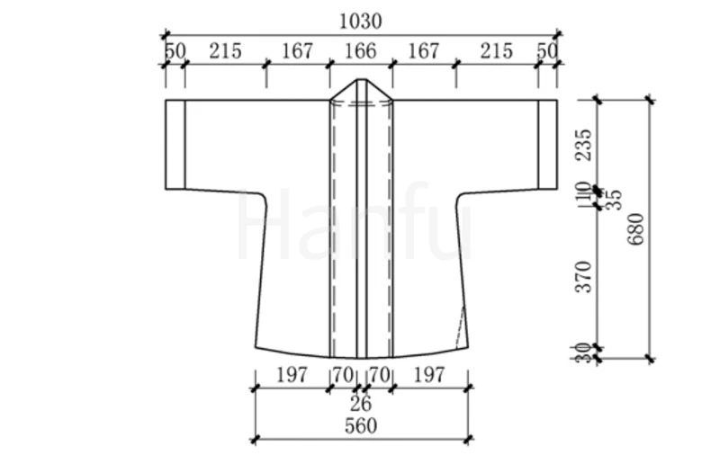 Hanfu Making(7) - Banbi Cutting & Sewing Patterns