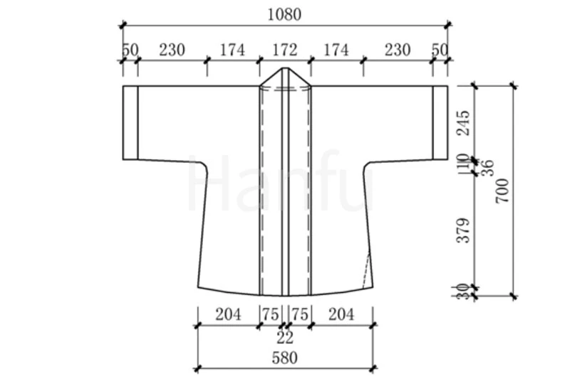 Hanfu Making(7) - Banbi Cutting & Sewing Patterns