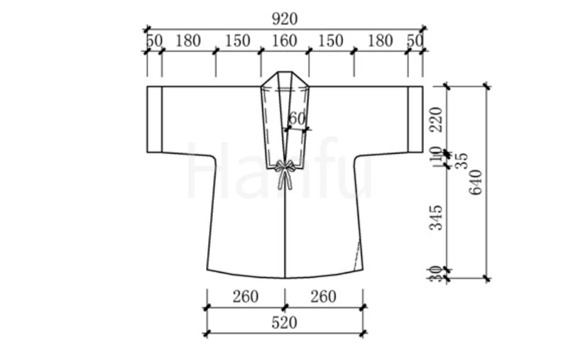 Hanfu Making(7) - Banbi Cutting & Sewing Patterns