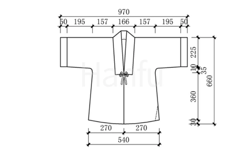 Hanfu Making(7) - Banbi Cutting & Sewing Patterns