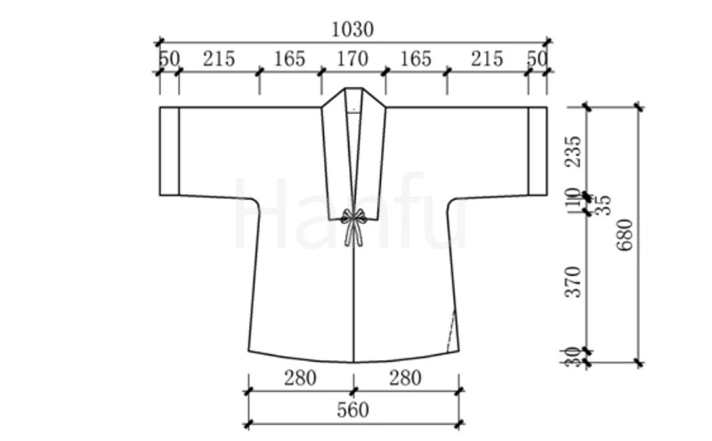 Hanfu Making(7) - Banbi Cutting & Sewing Patterns