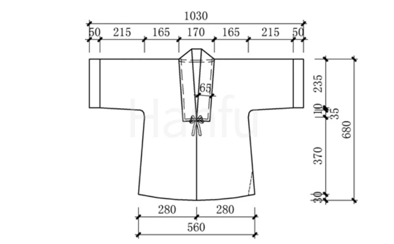 Hanfu Making(7) - Banbi Cutting & Sewing Patterns