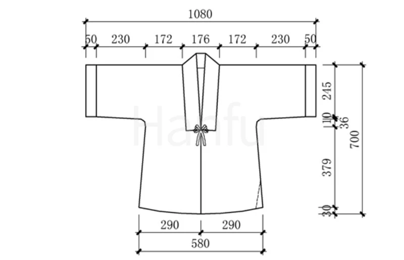 Hanfu Making(7) - Banbi Cutting & Sewing Patterns