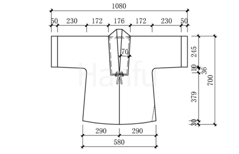 Hanfu Making(7) - Banbi Cutting & Sewing Patterns
