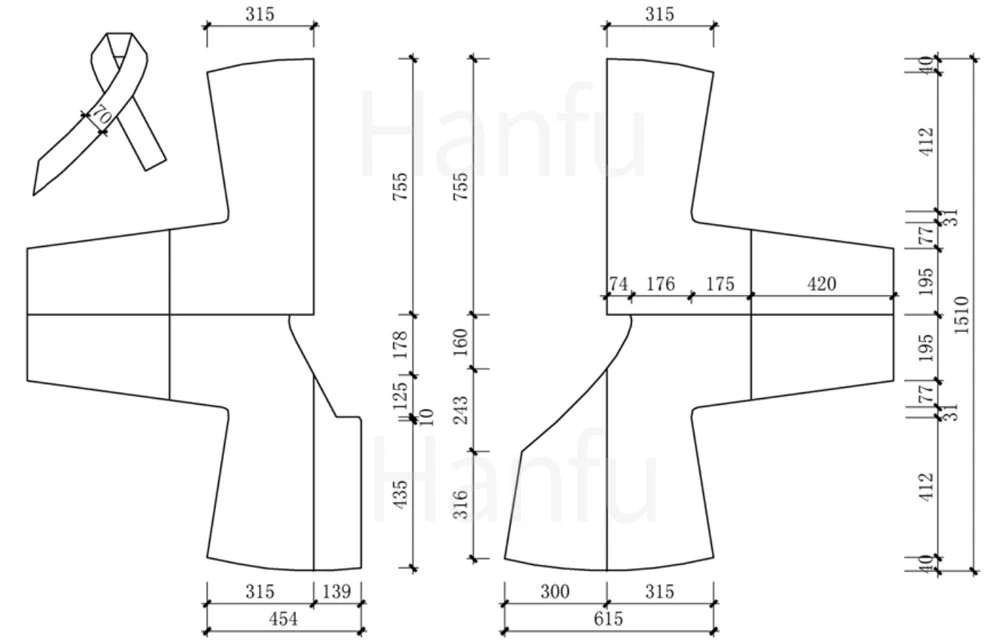 Hanfu Making(8) - Shuhe Cutting & Sewing Patterns