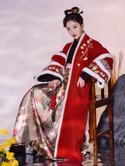 10 Must-have Hanfu Warm Long Beizi for Winter