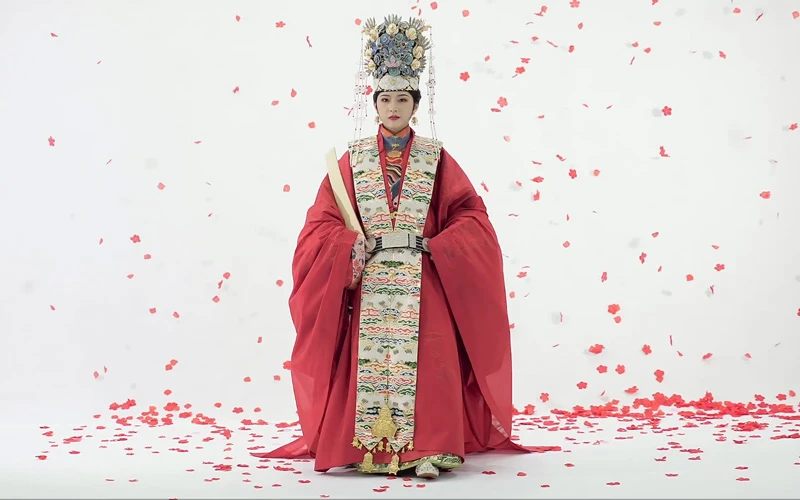 Royal Hanfu Dress for Ming Dynasty Noble Women