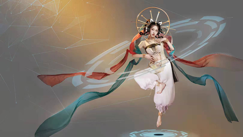 Hanfu in 2077 Post-95 Girl Made Cyberpunk Style Chinese Clothes