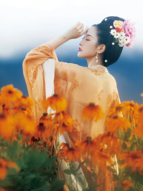hanfu model Bu Ji 6